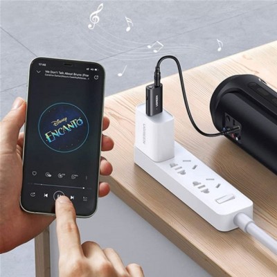 Bluetooth-адаптер UGREEN CM523 USB 2.0 to 3.5mm Bluetooth Transmitter/Receiver Adapter with Audio Cable (60300) Black