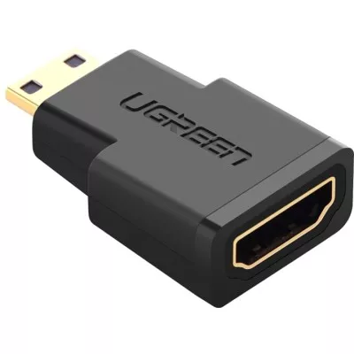 Адаптер UGREEN Mini HDMI Male To HDMI Female Adapter (20101) Black