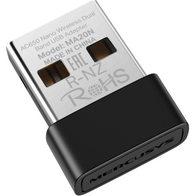 Бездротовий Nano USB-адаптер, MA20N MERCUSYS