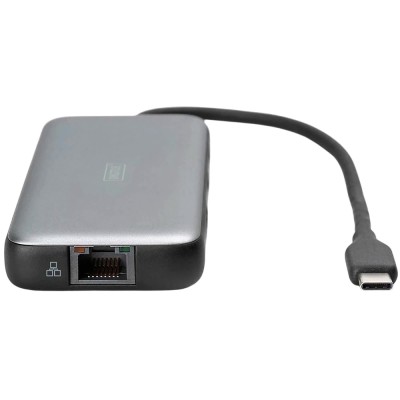 Док-станція USB-C, 7 портів, 1xHDMI, 3xUSB 3.2 Gen 2, 1xRJ45, 1xSD, 1xMicroSD, 1xPD DA-70914 DIGITUS by ASSMANN