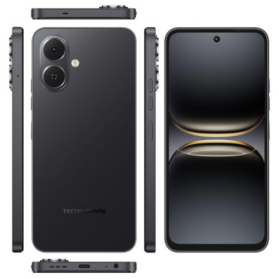 TECNO Spark Go 2 (KM4) 6.67" 3/64GB 2SIM 5000мА•год Ink Black TECNO Spark Go 2 (KM4) 6.67" 3/64GB 2SIM 5000мА•год Ink Black