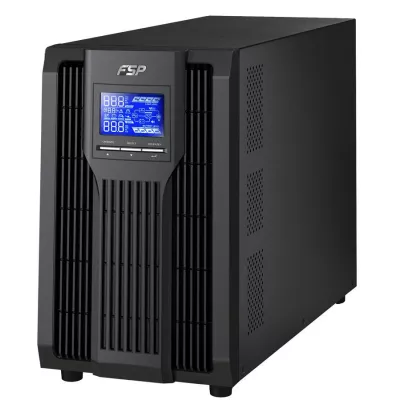 Джерело безперебійного живлення FSP Champ 3K, 3000VA/2700W, LCD, USB, 4xSchuko (PPF24A1800)