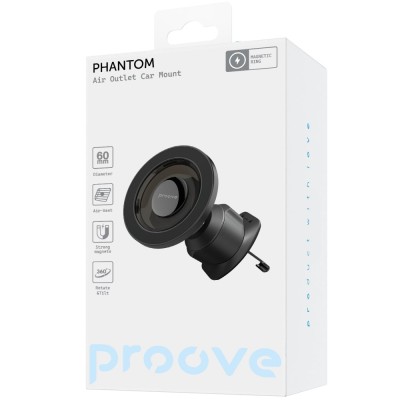 Автомобільний тримач Proove Phantom Air Outlet Car Mount (CHPM00000001) black