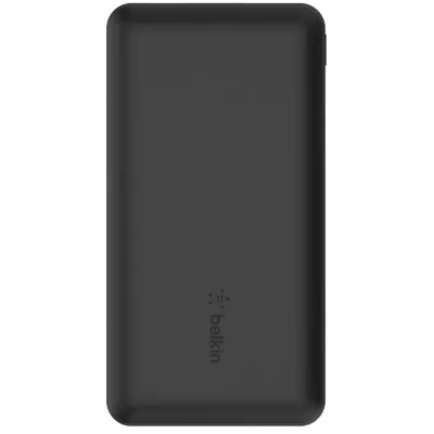 Акумулятор портативний літій-іонний Power Bank Belkin 10000мА·год, 15Вт, 2хUSB-A/USB-C, чорний (BPB011BTBK)