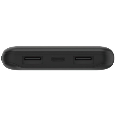 Акумулятор портативний літій-іонний Power Bank Belkin 10000мА·год, 15Вт, 2хUSB-A/USB-C, чорний (BPB011BTBK)