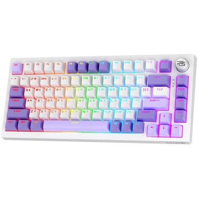 Бездротова клавіатура Proove Gaming Coupe (Ukraine Layout) white/purple