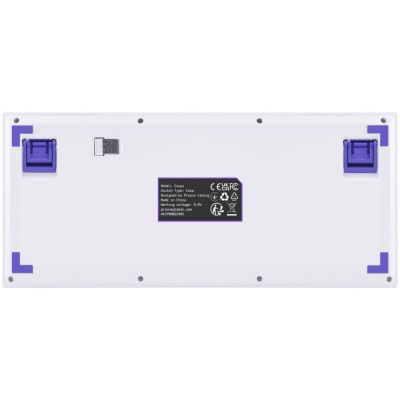 Бездротова клавіатура Proove Gaming Coupe (Ukraine Layout) white/purple