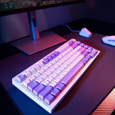 Бездротова клавіатура Proove Gaming Coupe (Ukraine Layout) white/purple