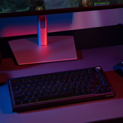 Бездротова клавіатура Proove Gaming Coupe (Ukraine Layout) white/purple