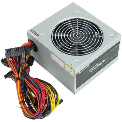 Блок живлення CHIEFTEC iArena (500W), >85%, 120мм, 1xMB 24pin(20+4), 1xCPU 8pin(4+4), 2xMolex, 3xSATA, 1xPCIe 8pin(6+2), Bulk (G