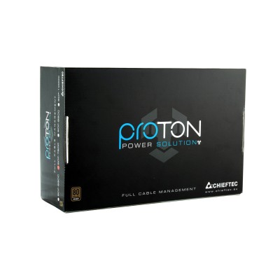 Блок живлення CHIEFTEC Proton (750W), >85%, 80+ Bronze, 140мм, 1xMB 24pin(20+4), 1xCPU 8pin(4+4), 3xMolex, 6xSATA, 4xPCIe 8pin(6
