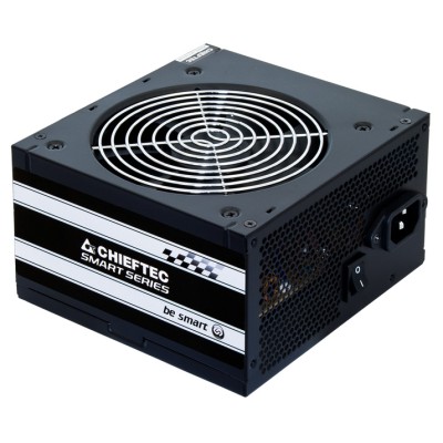 Блок живлення CHIEFTEC Smart (550W), >85%, 120мм, 1xMB 24pin(20+4), 1xCPU 8pin(4+4), 2xMolex, 4xSATA, 2xPCIe 8pin(6+2) (GPS-550A