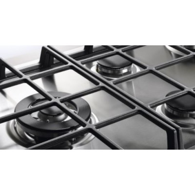 Варильна поверхня Electrolux газова на склі Rococo, 60см, чавун, шампань (GPE363RBV)