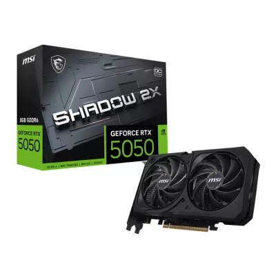 Відеокарта PCIE16 RTX5050 8GB GDDR6 RTX5050 8G SHADOW 2X OC MSI