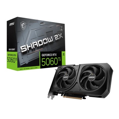 Відеокарта PCIE16 RTX5060TI 8GB GDDR7 5060TI 8G SHADOW 2X PLUS MSI