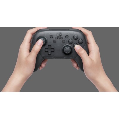 Геймпад Nintendo Switch Pro бездротовий, чорний