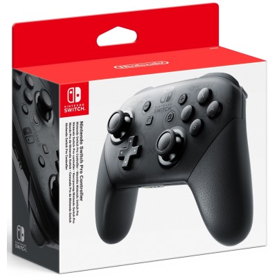 Геймпад Nintendo Switch Pro бездротовий, чорний