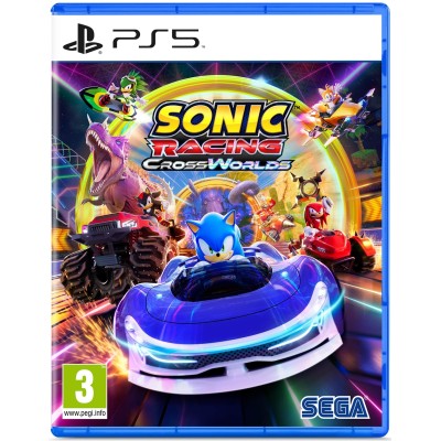 Гра консольна PS5 Sonic Racing: CrossWorlds, BD диск Гра консольна PS5 Sonic Racing: CrossWorlds, BD диск