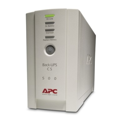 Джерело безперебійного живлення APC Back-UPS CS 500VA/300W, USB, 3+1 C13 (BK500EI)