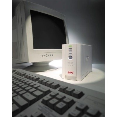 Джерело безперебійного живлення APC Back-UPS CS 500VA/300W, USB, 3+1 C13 (BK500EI)