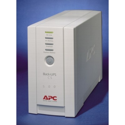 Джерело безперебійного живлення APC Back-UPS CS 500VA/300W, USB, 3+1 C13 (BK500EI)