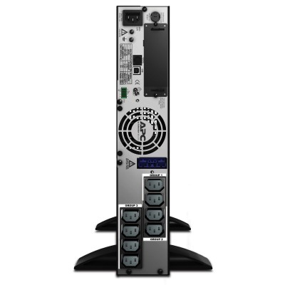 Джерело безперебійного живлення APC Smart-UPS X 1500VA/1200W, RT 2U, LCD, USB, RS232, 8xC13 (SMX1500RMI2U)