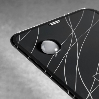 Захисне скло iPhone 15 Pro WAVE Premium black