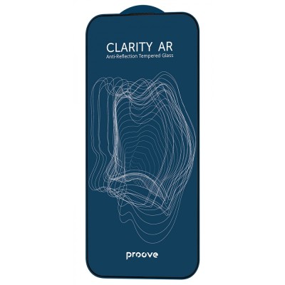 Захисне скло iPhone 17 Pro / 17 / 16 Pro Proove Clarity AR black