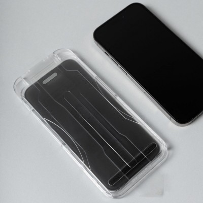 Захисне скло iPhone 17 Pro / 17 / 16 Pro Proove Privacy 360 Installation Box black