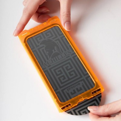 Захисне скло iPhone 17 Pro Max Proove Achilles Installation Box black