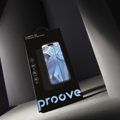 Захисне скло iPhone 17 Pro Max Proove Clarity AR black