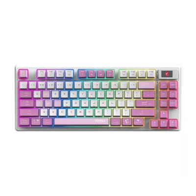 Клавіатура GAMING VIOLET UA FORGE GK600 TKL W VIOLET MSI