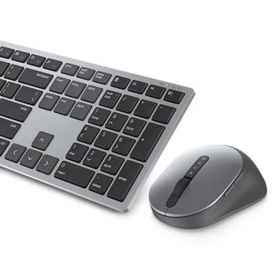 Комплект Dell Premier Multi-Device Wireless Keyboard and Mouse - KM7321W - Ukrainian (QWERTY) (580-AJQV)