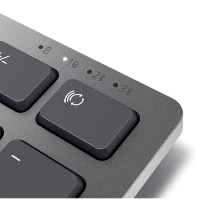 Комплект Dell Premier Multi-Device Wireless Keyboard and Mouse - KM7321W - Ukrainian (QWERTY) (580-AJQV)