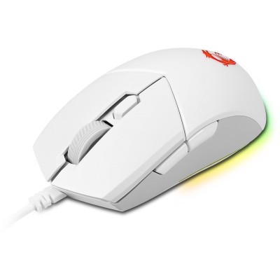 Комплект клавіатура та миша MSI Vigor GK30 COMBO WHITE UA USB, EN/UKR/RU, RGB, білий