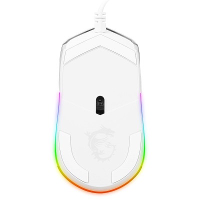 Комплект клавіатура та миша MSI Vigor GK30 COMBO WHITE UA USB, EN/UKR/RU, RGB, білий