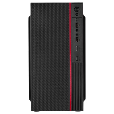 Корпус 2E TeamX TMX03 з БЖ 2E ATX400W, 2xUSB2.0, 1x80мм, VGA 220мм, mATX, чорний (2E-TMX03) Корпус 2E TeamX TMX03 з БЖ 2E ATX400W, 2xUSB2.0, 1x80мм, VGA 220мм, mATX, чорний (2E-TMX03)