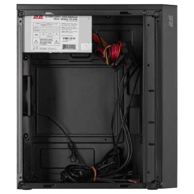 Корпус 2E TeamX TMX03 з БЖ 2E ATX400W, 2xUSB2.0, 1x80мм, VGA 220мм, mATX, чорний (2E-TMX03) Корпус 2E TeamX TMX03 з БЖ 2E ATX400W, 2xUSB2.0, 1x80мм, VGA 220мм, mATX, чорний (2E-TMX03)