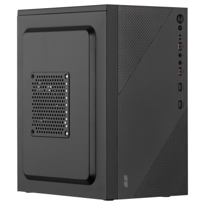 Корпус 2E TeamX TMX04 з БЖ 2E ATX400W, 2xUSB2.0, 1x80мм, VGA 220мм, mATX, чорний (2E-TMX04) Корпус 2E TeamX TMX04 з БЖ 2E ATX400W, 2xUSB2.0, 1x80мм, VGA 220мм, mATX, чорний (2E-TMX04)