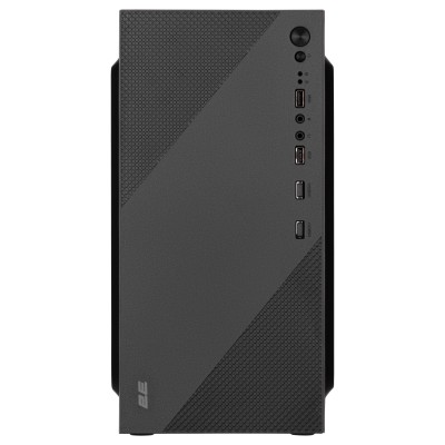 Корпус 2E TeamX TMX04 з БЖ 2E ATX400W, 2xUSB2.0, 1x80мм, VGA 220мм, mATX, чорний (2E-TMX04) Корпус 2E TeamX TMX04 з БЖ 2E ATX400W, 2xUSB2.0, 1x80мм, VGA 220мм, mATX, чорний (2E-TMX04)