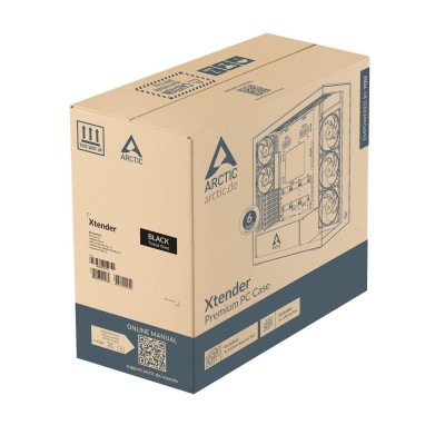 Корпус EATX W/O PSU XTENDERVG B ACPCC00016A ARCTIC Корпус EATX W/O PSU XTENDERVG B ACPCC00016A ARCTIC
