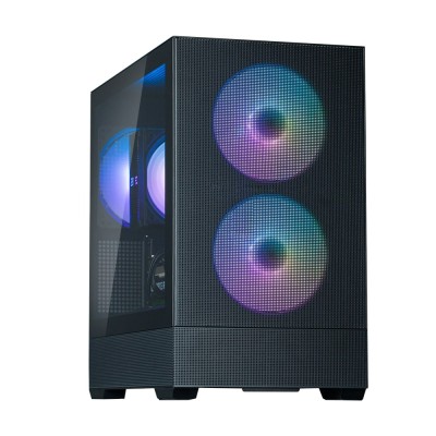 Корпус Zalman P30 AIR без БЖ, 1xUSB3.0, 1xUSBType-C, 3x140мм ARGB, VGA 392мм, LCS ready, TG Side Panel, mATX, чорний (P30AIRBLAC Корпус Zalman P30 AIR без БЖ, 1xUSB3.0, 1xUSBType-C, 3x140мм ARGB, VGA 392мм, LCS ready, TG Side Panel, mATX, чорний (P30AIRBLAC