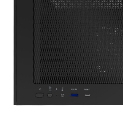 Корпус Zalman P30 AIR без БЖ, 1xUSB3.0, 1xUSBType-C, 3x140мм ARGB, VGA 392мм, LCS ready, TG Side Panel, mATX, чорний (P30AIRBLAC Корпус Zalman P30 AIR без БЖ, 1xUSB3.0, 1xUSBType-C, 3x140мм ARGB, VGA 392мм, LCS ready, TG Side Panel, mATX, чорний (P30AIRBLAC