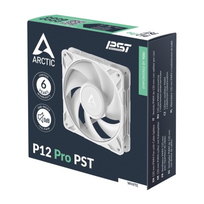 Корпусний вентилятор 120MM P12 PRO PST WHITE ACFAN00308A ARCTIC Корпусний вентилятор 120MM P12 PRO PST WHITE ACFAN00308A ARCTIC