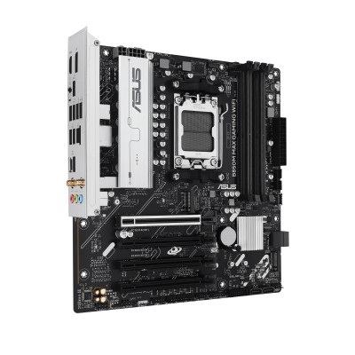 Материнcька плата ASUS B850M MAX GAMING WIFI sAM5 B850 4xDDR5 M.2 HDMI DP WiFi BT mATX (90MB1LL0-M0EAY0) Материнcька плата ASUS B850M MAX GAMING WIFI sAM5 B850 4xDDR5 M.2 HDMI DP WiFi BT mATX (90MB1LL0-M0EAY0)