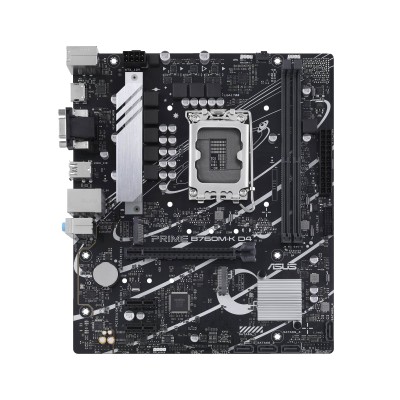 Материнcька плата ASUS PRIME B760M-K D4 s1700 B760 2xDDR4 M.2 HDMI D-Sub mATX (90MB1DS0-M1EAY0)