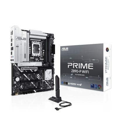 Материнcька плата ASUS PRIME Z890-P WIFI s1851 Z890 4xDDR5 M.2 HDMI DP Wi-Fi BT ATX (90MB1I70-M0EAY0) Материнcька плата ASUS PRIME Z890-P WIFI s1851 Z890 4xDDR5 M.2 HDMI DP Wi-Fi BT ATX (90MB1I70-M0EAY0)