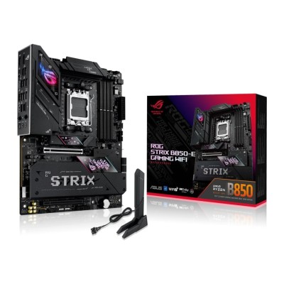 Материнcька плата ASUS ROG STRIX B850-E GAMING WIFI sAM5 B850 4xDDR5 M.2 HDMI DP USB Type-C WiFi BT ATX (90MB1J60-M0EAY0)