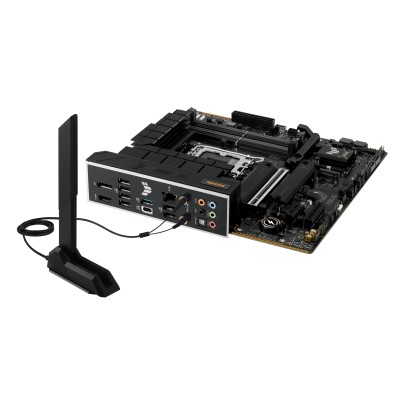 Материнcька плата ASUS TUF GAMING B760M-PLUS WIFI II s1700 B760 4xDDR5 M.2 HDMI DP Wi-Fi BT mATX (90MB1HE0-M0EAY0)