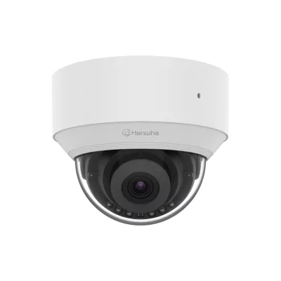 Мережева камера купольна 5MP @ 30fps, fix lens 3mm (H:100°/V: 73°) QND-C8013R HANWHA VISION